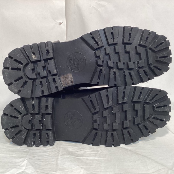 Dream Apparel Black Motorcycle Boots Men’s Size 12 - Picture 9 of 13